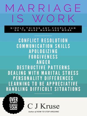cover image of Marriage Is Work